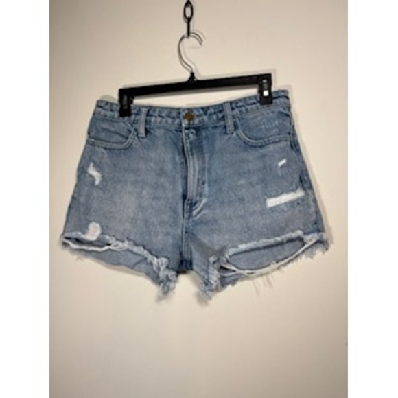 Show Me Your MuMu Pants - Show Me Your Mumu Arizona High Waisted Shorts Distressed Denim Size 28 Boho